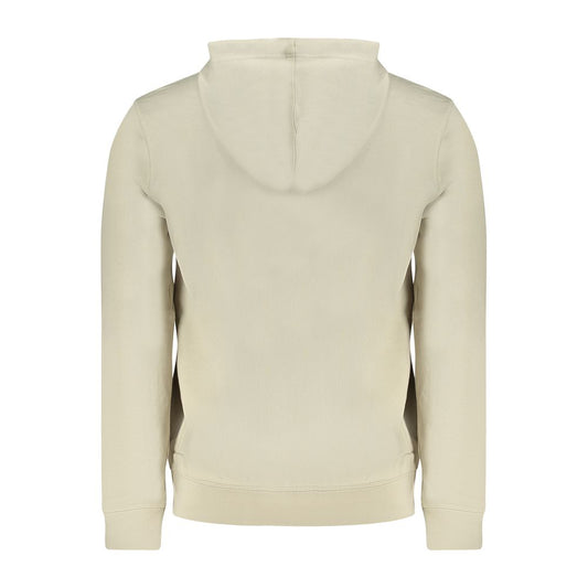 Hugo Boss Beige Cotton Men Sweatshirt