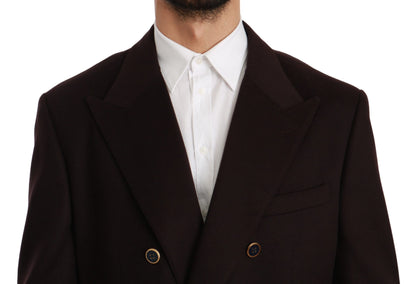 Dolce &amp; Gabbana Bordeaux Kaschmirmantel TAORMINA Blazer