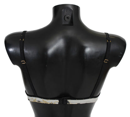 Just Cavalli White Polyester Spandex Push Up Bra Underwear