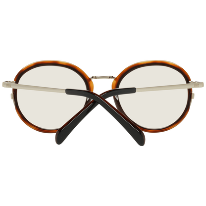 Emilio Pucci Sonnenbrille aus schwarzem Metall und Kunststoff