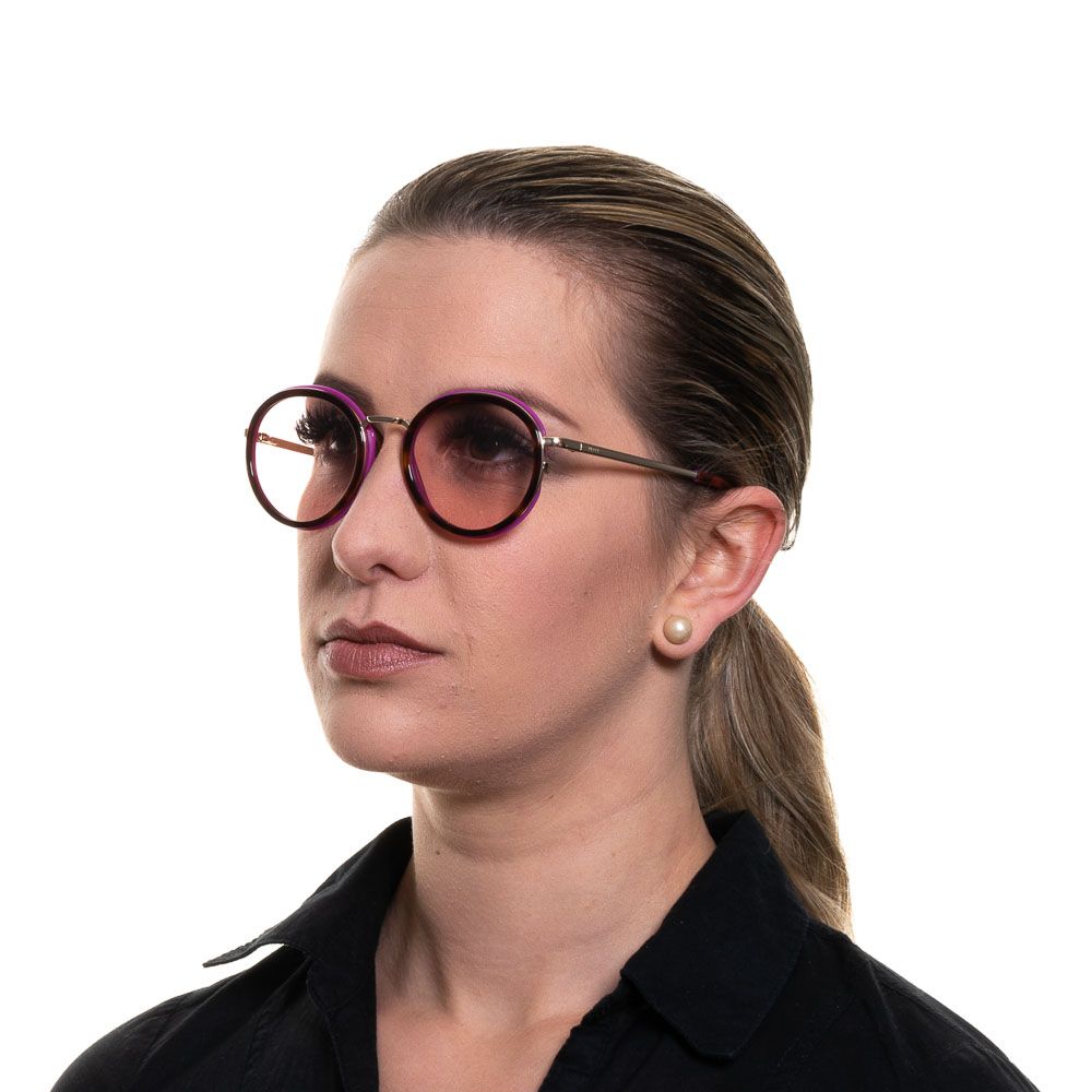 Emilio Pucci Braune Sonnenbrille aus Metall und Kunststoff