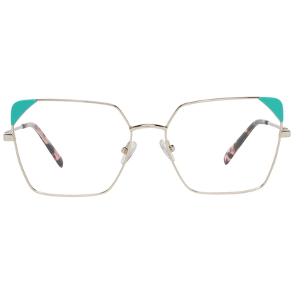 Emilio Pucci Damen-Sonnenbrille mit Vollrand in strahlendem Gold