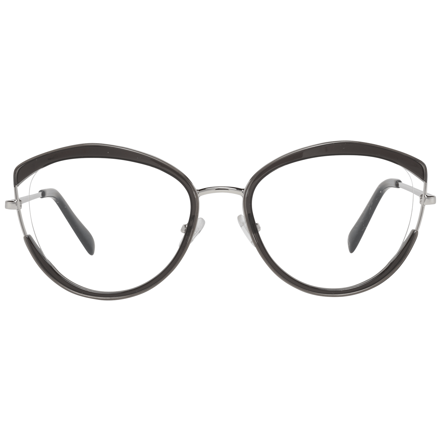 Emilio Pucci Brille (Gestell) aus schwarzem Metall und Kunststoff