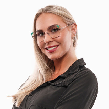 Emilio Pucci Damen-Sonnenbrille mit Vollrand in strahlendem Gold