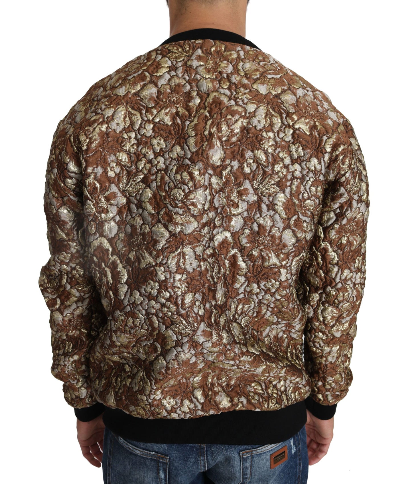 Dolce &amp; Gabbana Mehrfarbiger MAMBO Jacquard-Pullover mit Ananas