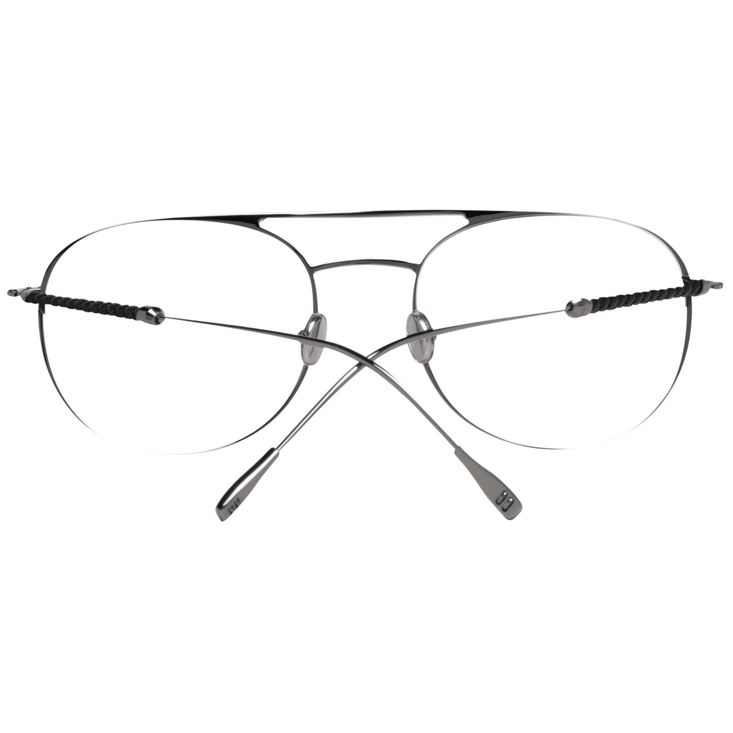 Tod's Silberne Herren-Brillenfassung