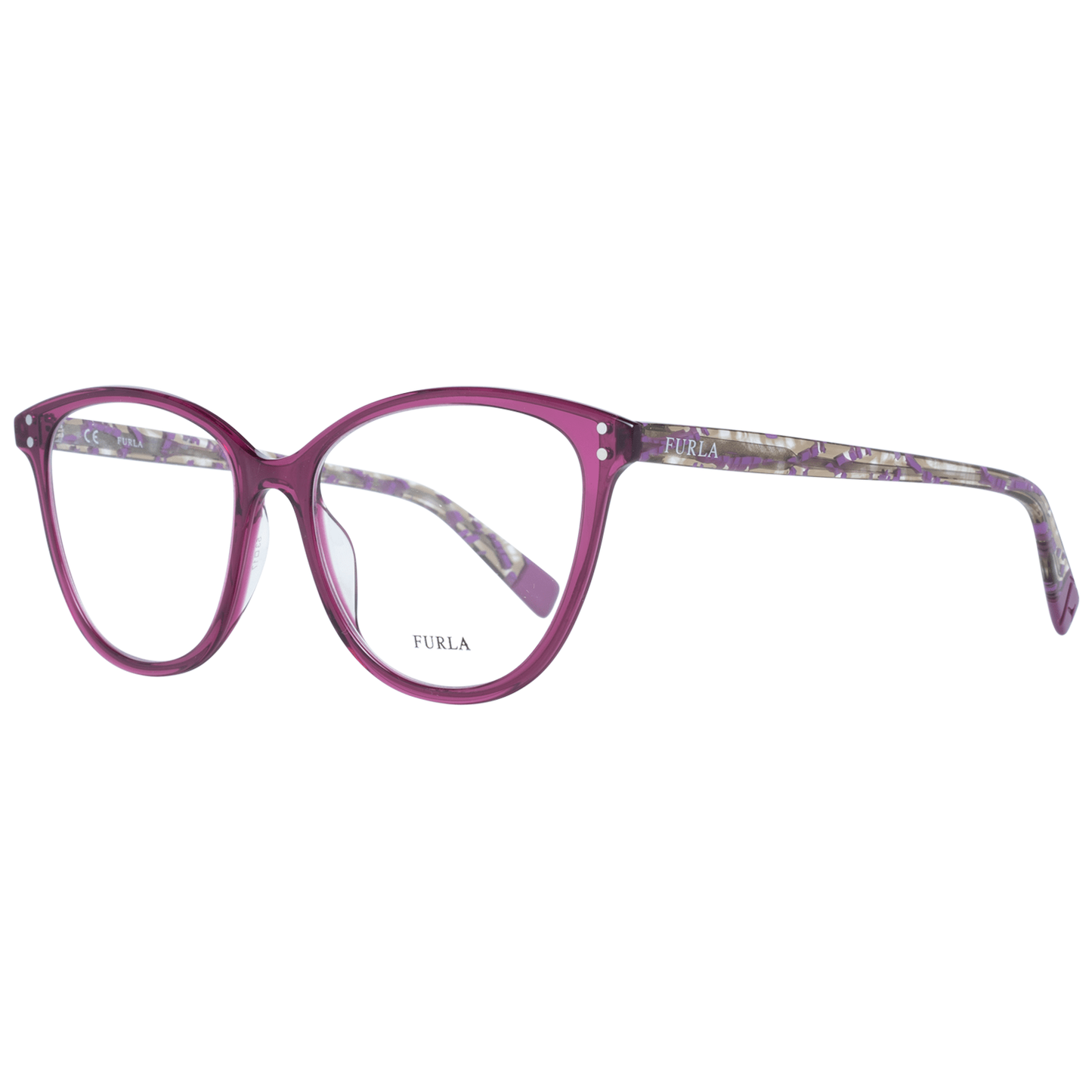 Furla Elegante Cat-Eye-Brille in Lila für Damen