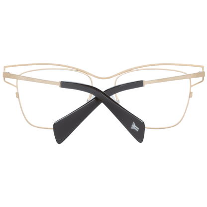 Yohji Yamamoto Gold Damen Brillengestell