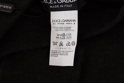 Dolce &amp; Gabbana Graue Kaschmirstrumpfhose Strumpfhose Socken