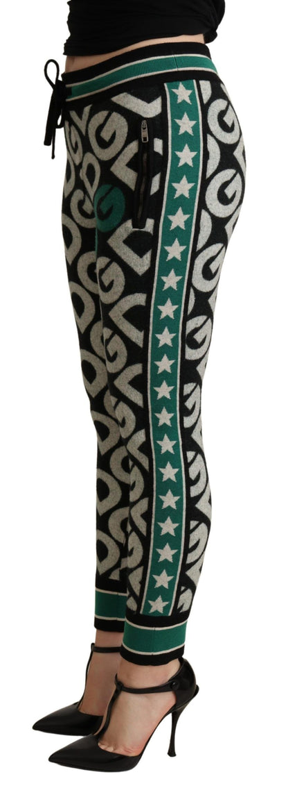 Dolce &amp; Gabbana – Mehrfarbige Jogginghose „DG Mania“