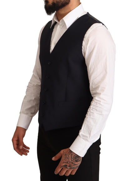 Dolce &amp; Gabbana – Blaue 2-teilige MARTINI-Blazer-Anzugjacke