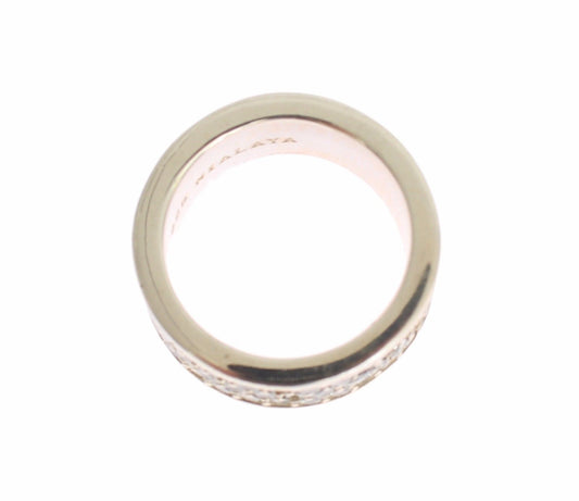 Nialaya Silver Damenring aus 925er Sterlingsilber mit Zirkonia