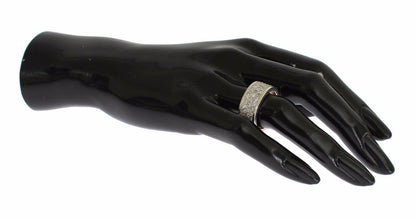 Nialaya Silver Damenring aus 925er Sterlingsilber mit Zirkonia