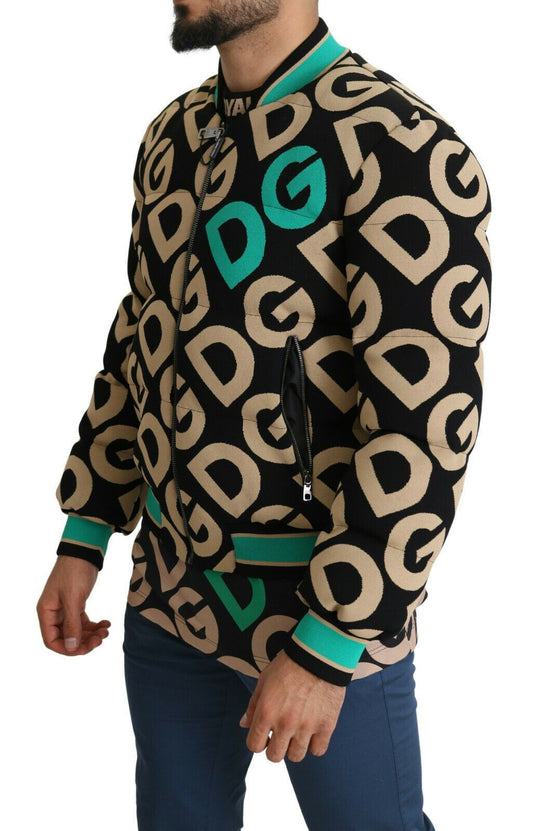 Dolce &amp; Gabbana – Mehrfarbige DGMILLENNIALS-Jacke mit Logo-Print