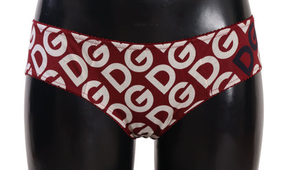 Dolce &amp; Gabbana Slip mit mehrfarbigem DG-Logo-Print