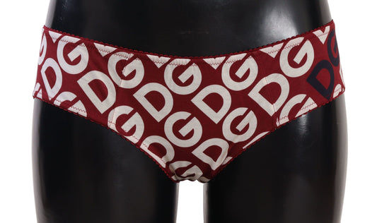 Dolce &amp; Gabbana Slip mit mehrfarbigem DG-Logo-Print