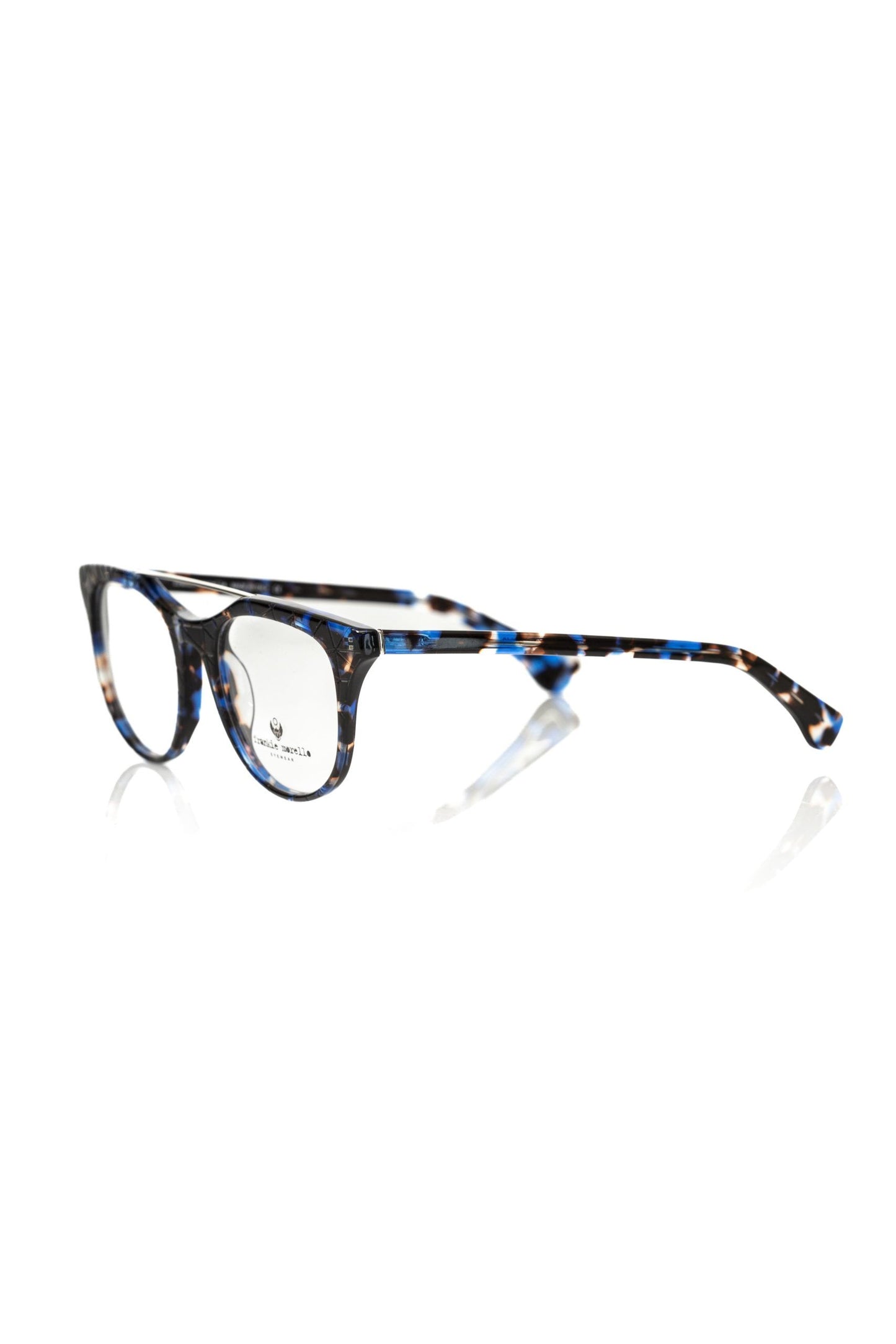 Frankie Morello Blaue Acetat-Herrenbrille