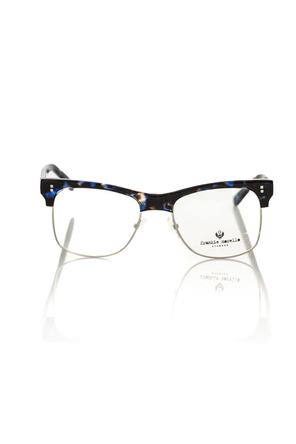 Frankie Morello Blau Metallic Herrenbrille
