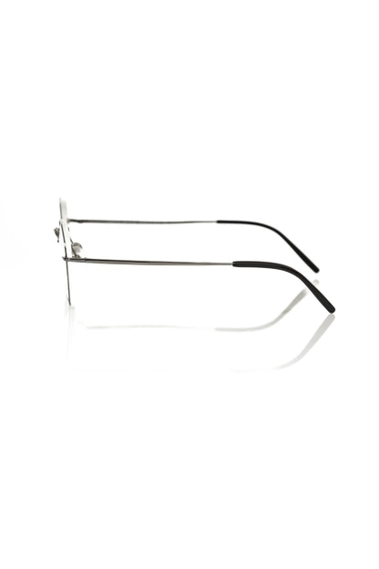 Frankie Morello Grau Metallic Herrenbrille