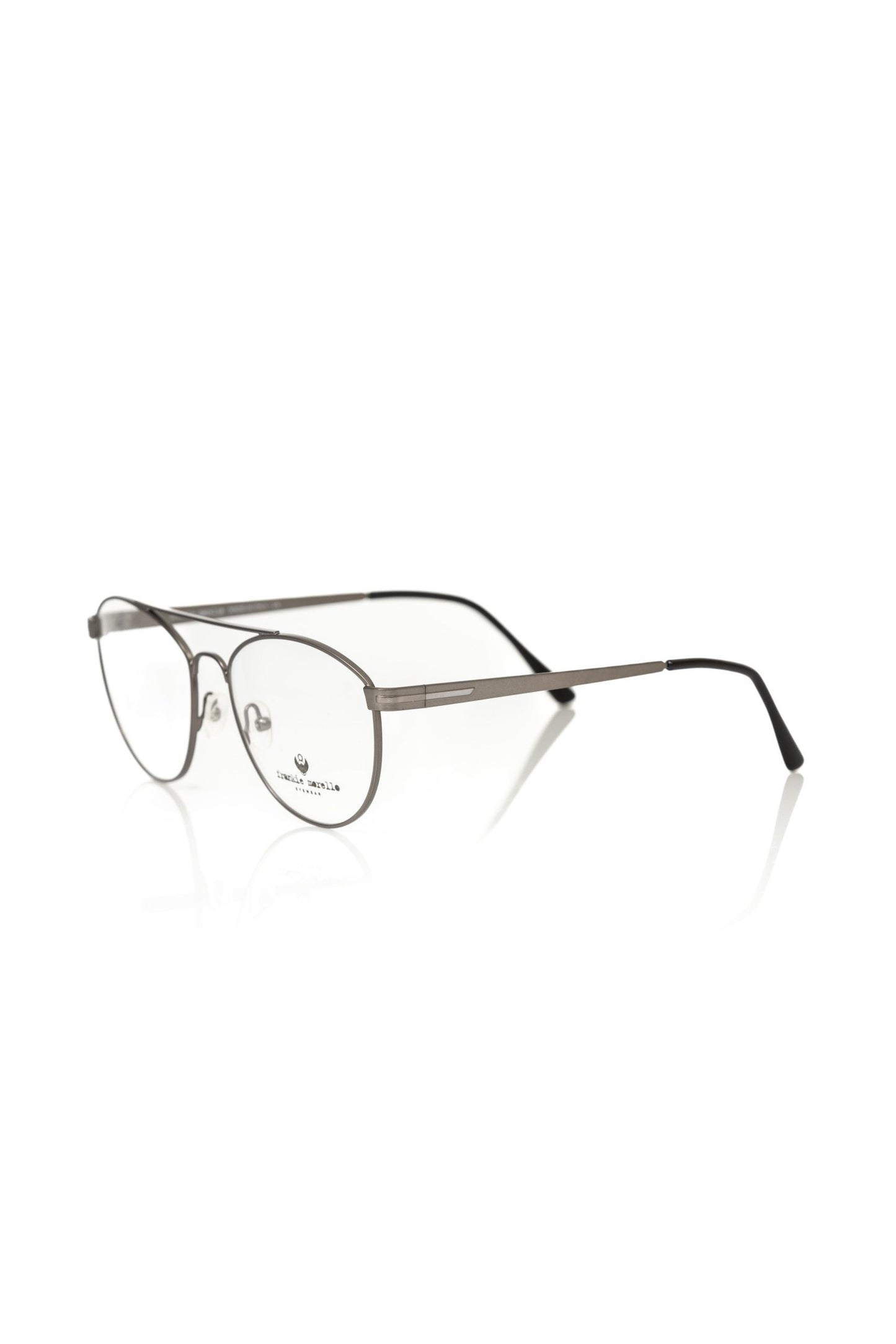 Frankie Morello Gray Metallic Fiber Men's Frame