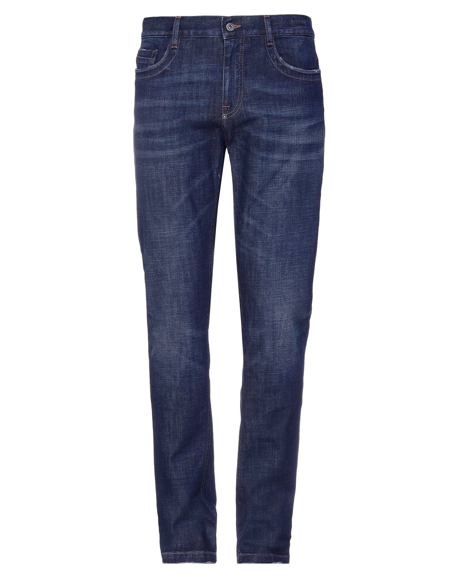 Bikkembergs dunkelblaue Baumwoll-Herrenjeans