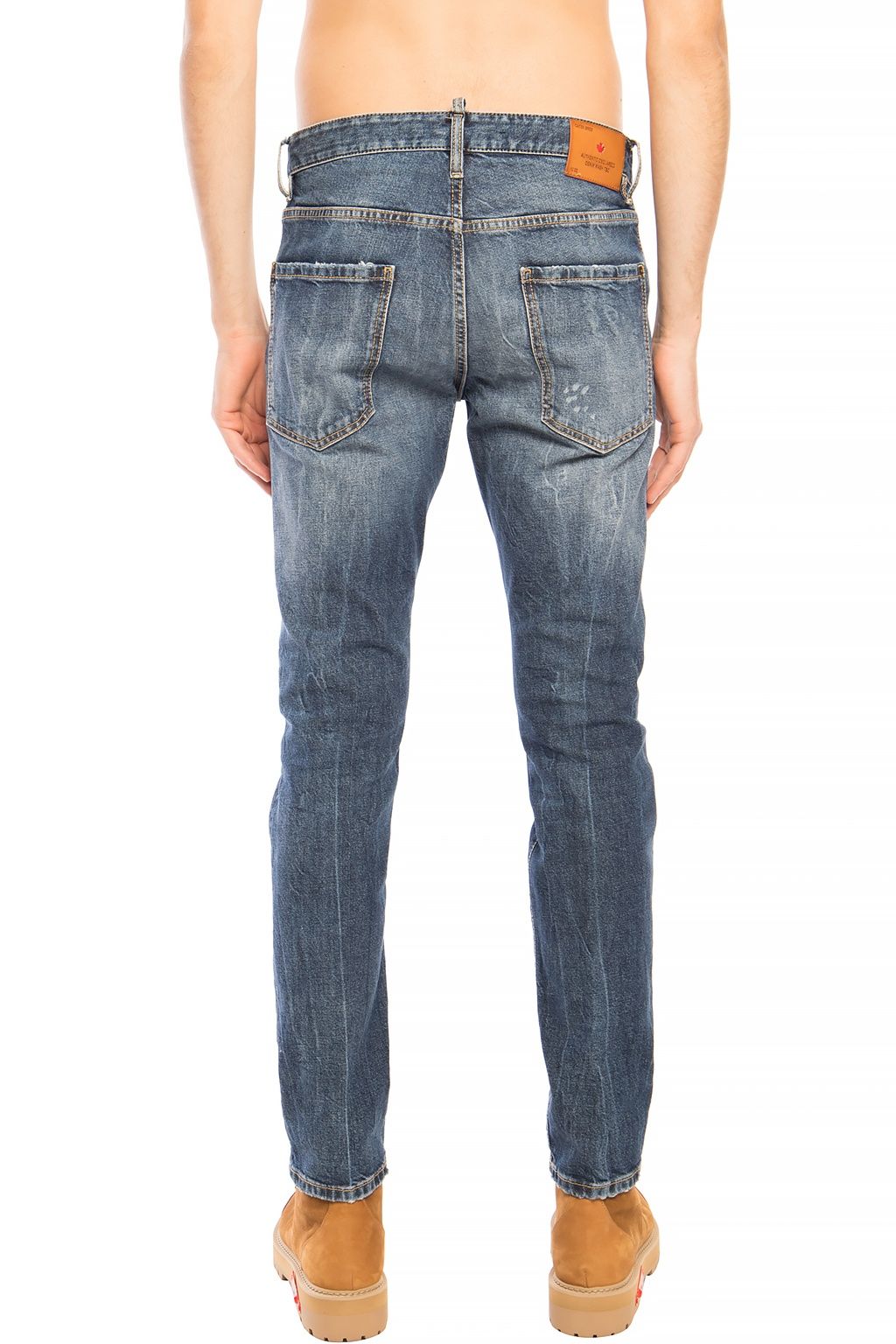 Dsquared² Blaue Baumwolljeans für Herren