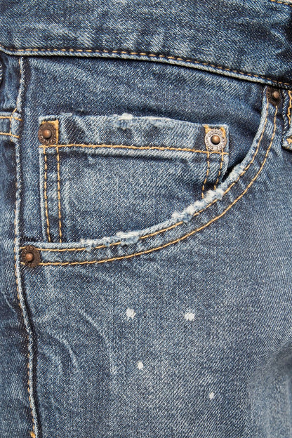 Dsquared² Blaue Baumwolljeans für Herren