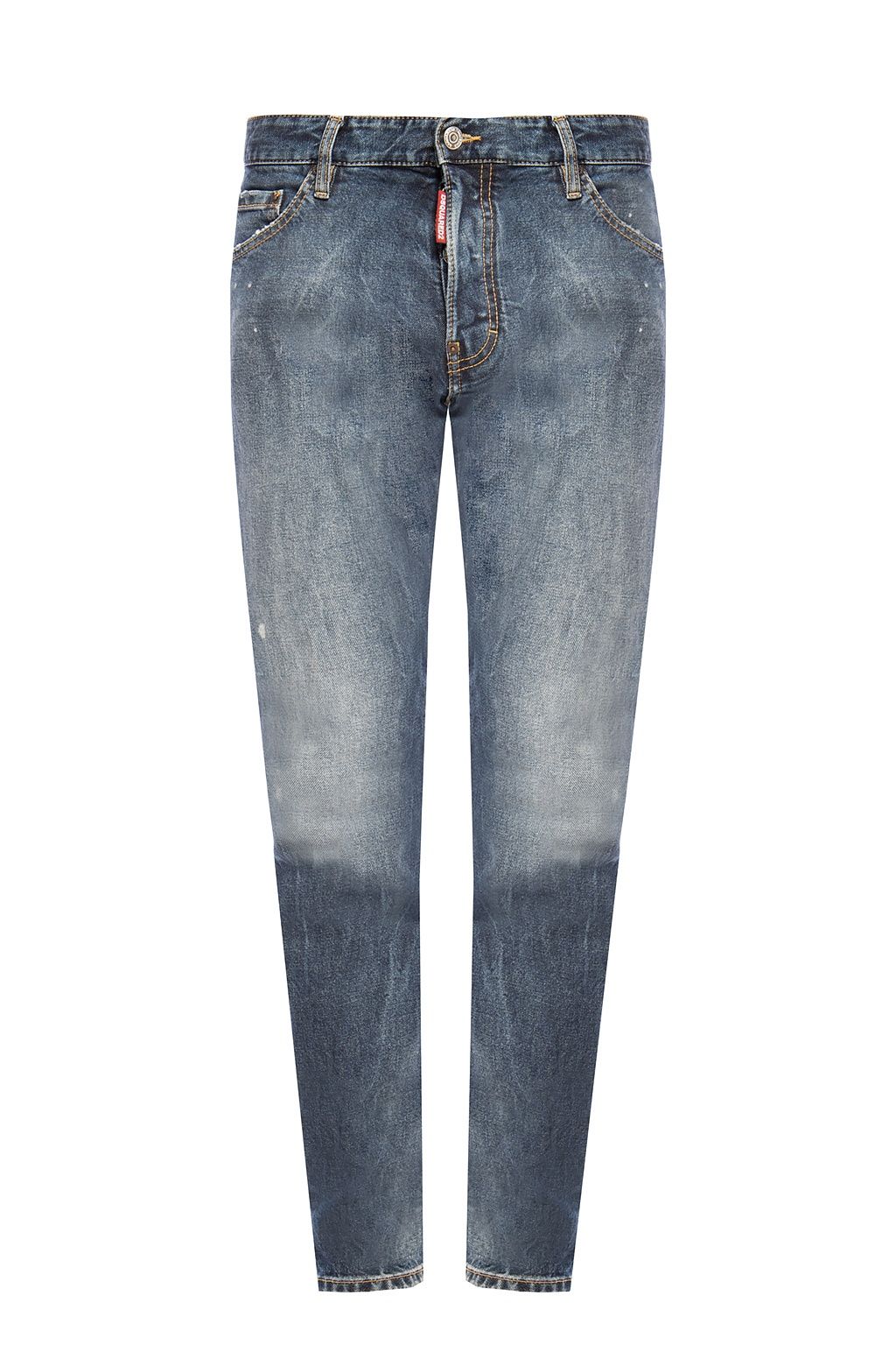Dsquared² Blaue Baumwolljeans für Herren