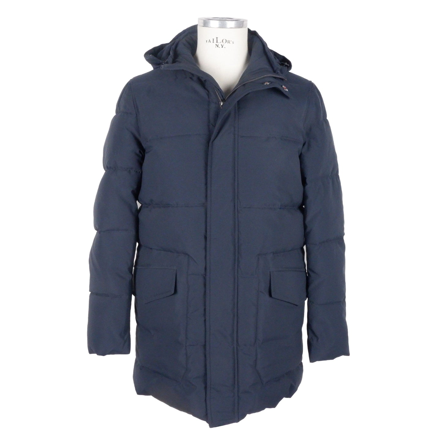 Emilio Romanelli Sleek Blue Herren Kapuzenjacke