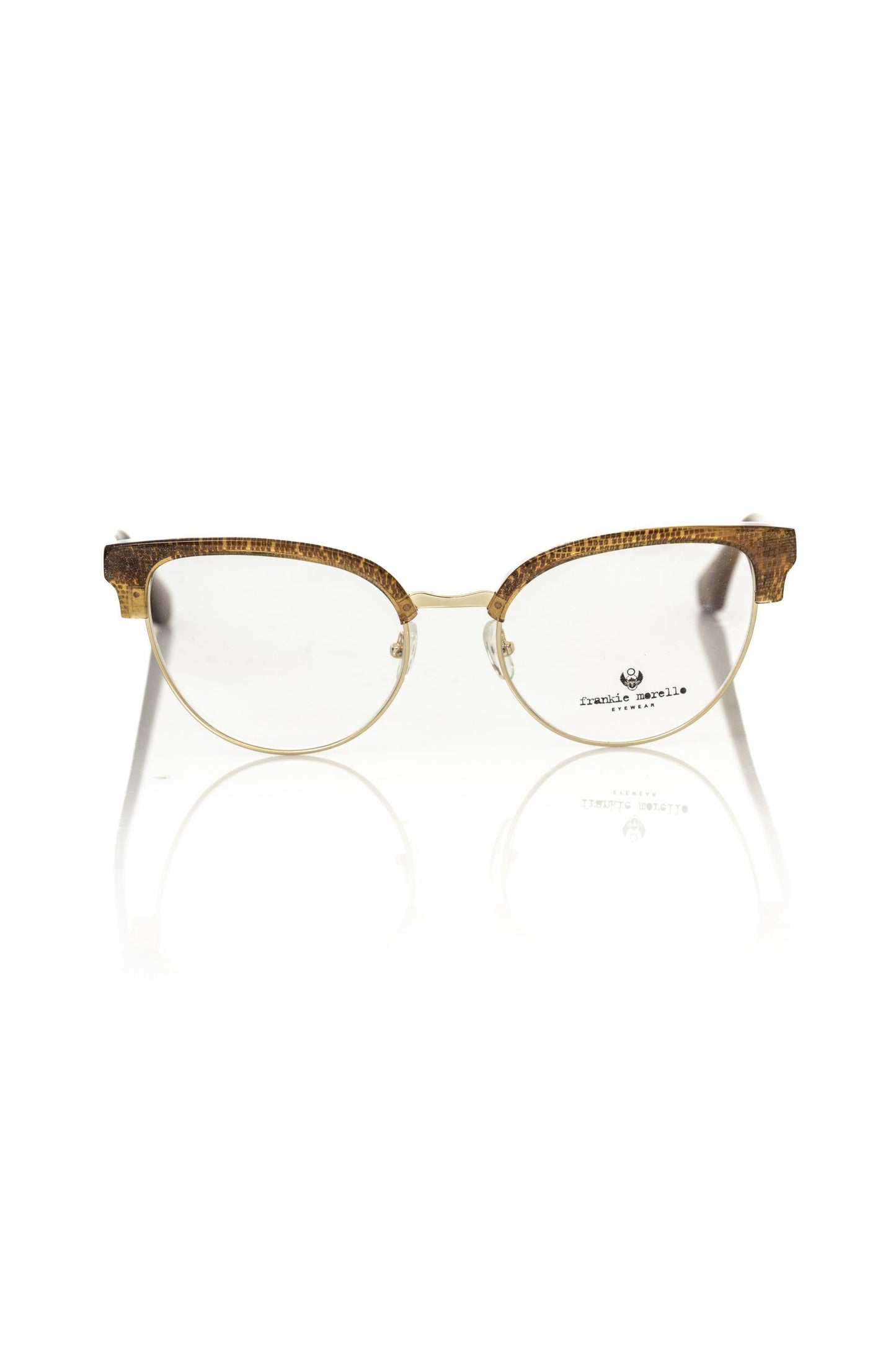 Frankie Morello Braun Metallic Damenbrille