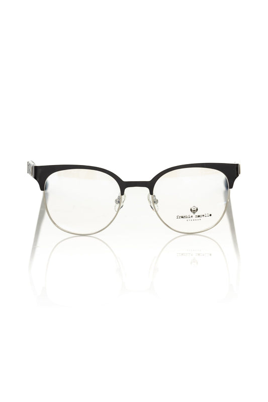 Frankie Morello Schwarze Acetat-Damenbrille