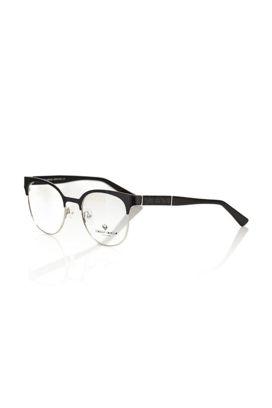 Frankie Morello Schwarze Acetat-Damenbrille