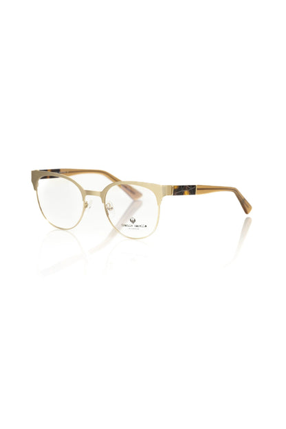 Frankie Morello Damenbrille aus goldenem Acetat