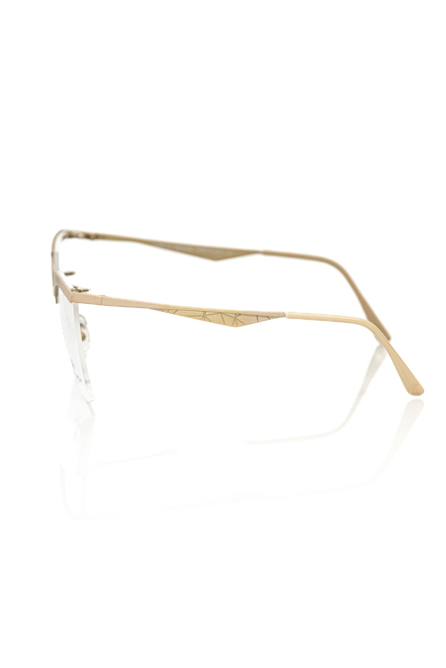 Frankie Morello Damenbrille aus brauner Metallicfaser