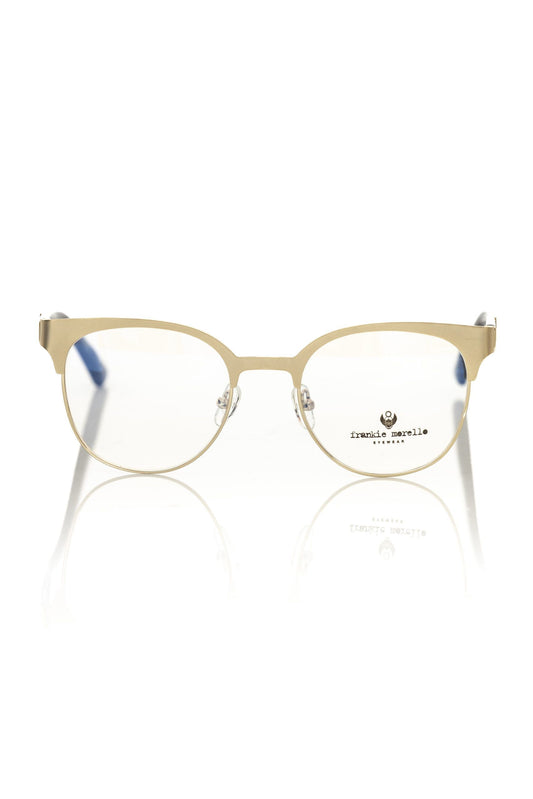 Frankie Morello Damenbrille aus goldenem Acetat
