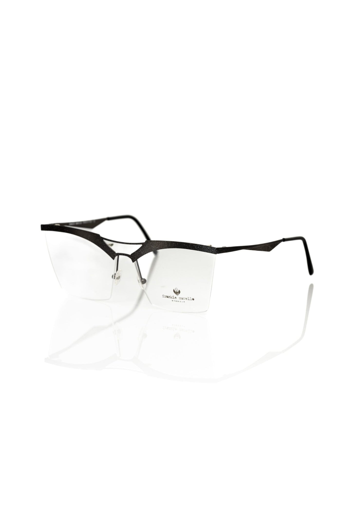 Frankie Morello Damenbrille in Schwarz-Metallic