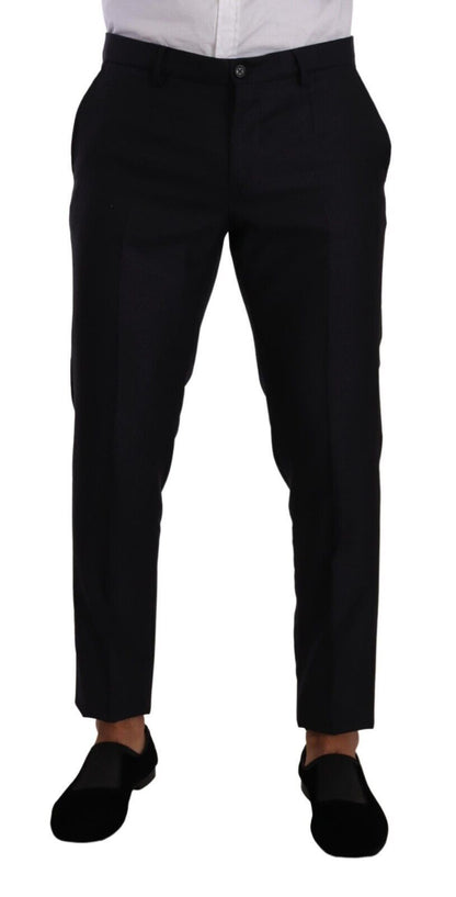 Dolce &amp; Gabbana – Blauer MARTINI – Slim Fit – Zweiteiliger Mantelanzug