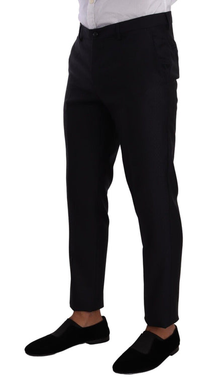 Dolce &amp; Gabbana – Blauer MARTINI – Slim Fit – Zweiteiliger Mantelanzug