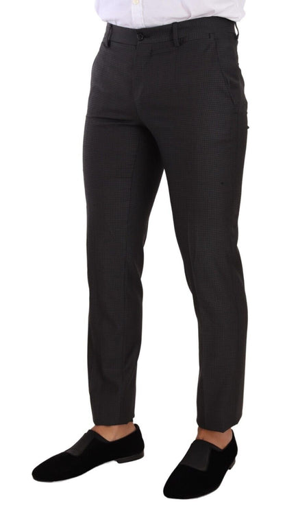 Dolce &amp; Gabbana – Schwarzer, einreihiger, zweiteiliger MARTINI-Anzug