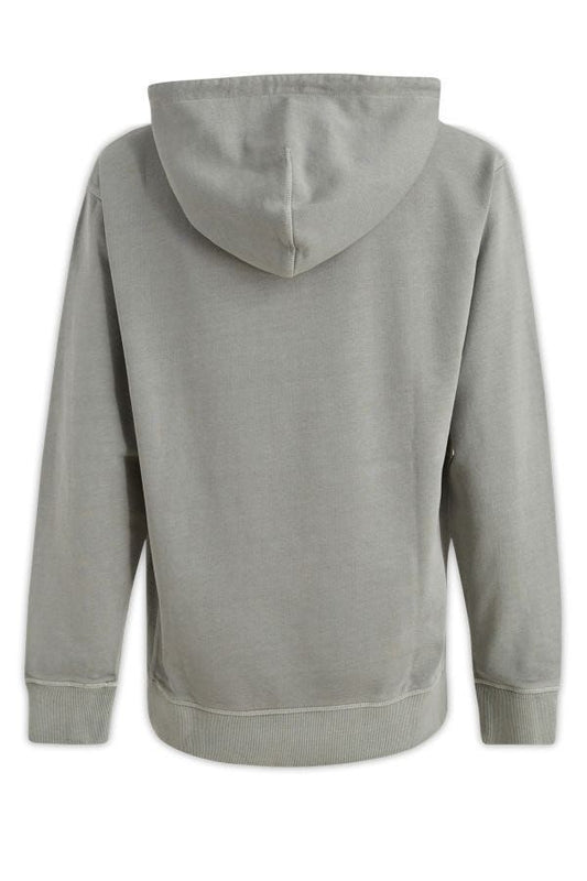 Hugo Boss – Elegantes Kapuzensweatshirt aus grauer Baumwolle