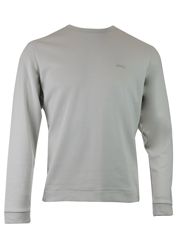 Hugo Boss Elegantes beiges Baumwoll-Sweatshirt