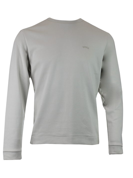 Hugo Boss Elegantes beiges Baumwoll-Sweatshirt