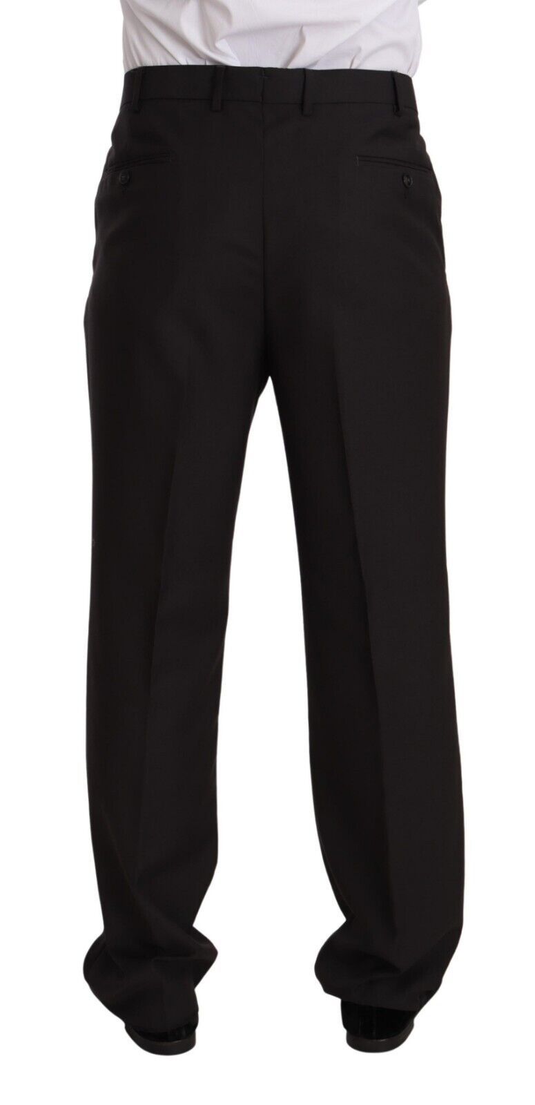 Domenico Tagliente – Grauer, einreihiger Anzug aus Polyester