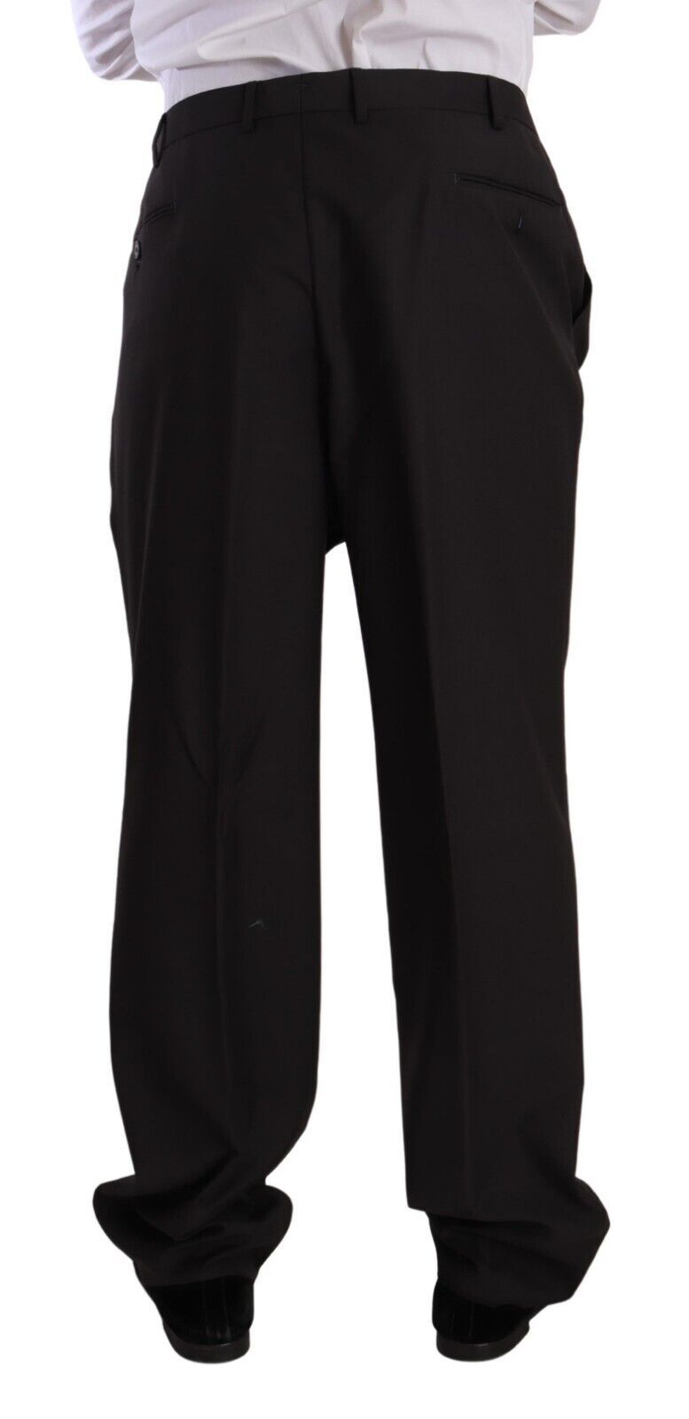 Domenico Tagliente – Grauer, einreihiger Anzug aus Polyester