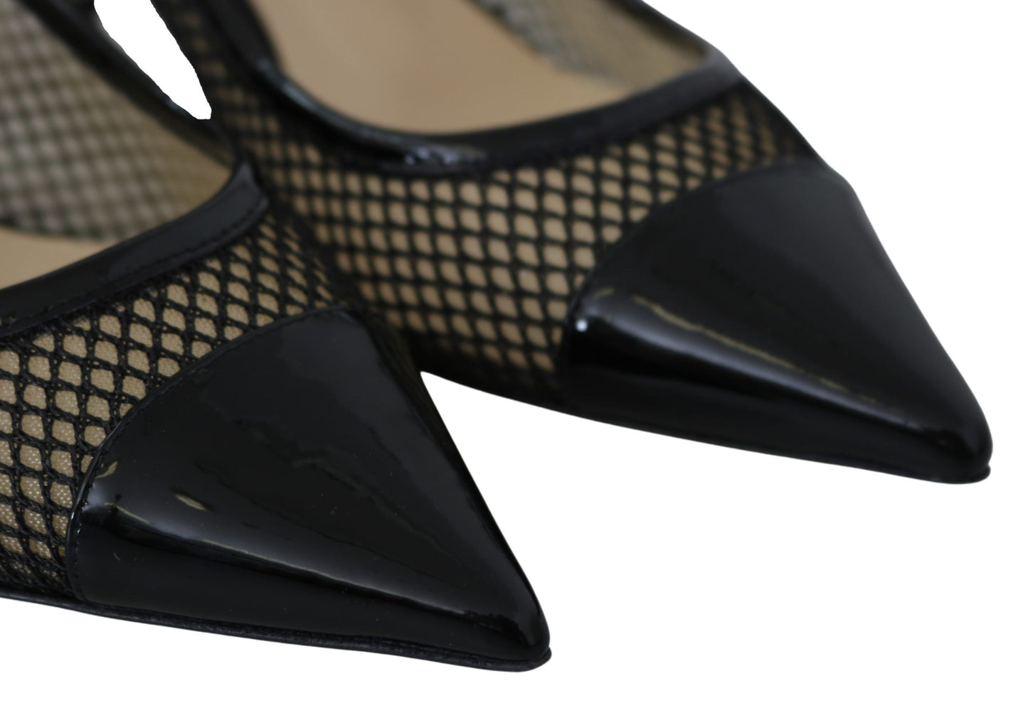 Jimmy Choo Schicke spitze Pumps aus Lacknetz