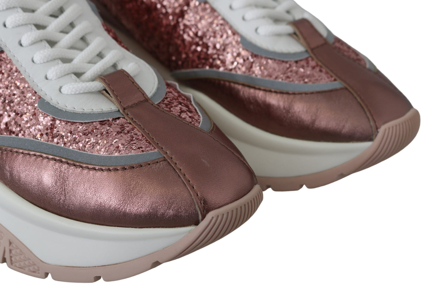 Jimmy Choo Candyfloss Glitzer-Sneaker Euphoria