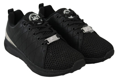 Plein Sport – Exquisite schwarze Runner-Sneaker „Gisella“