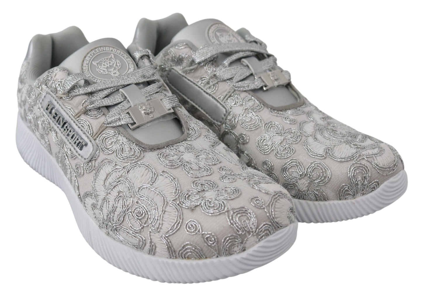 Plein Sport – Joice – Sneaker „Gleam Runner“ in Silber