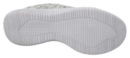 Plein Sport – Joice – Sneaker „Gleam Runner“ in Silber