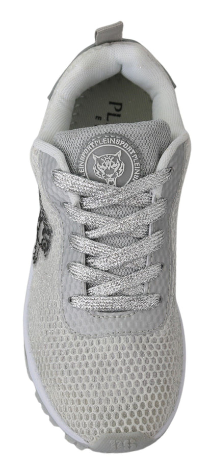 Plein Sport Glamorous Silber Gretel Sport Sneakers